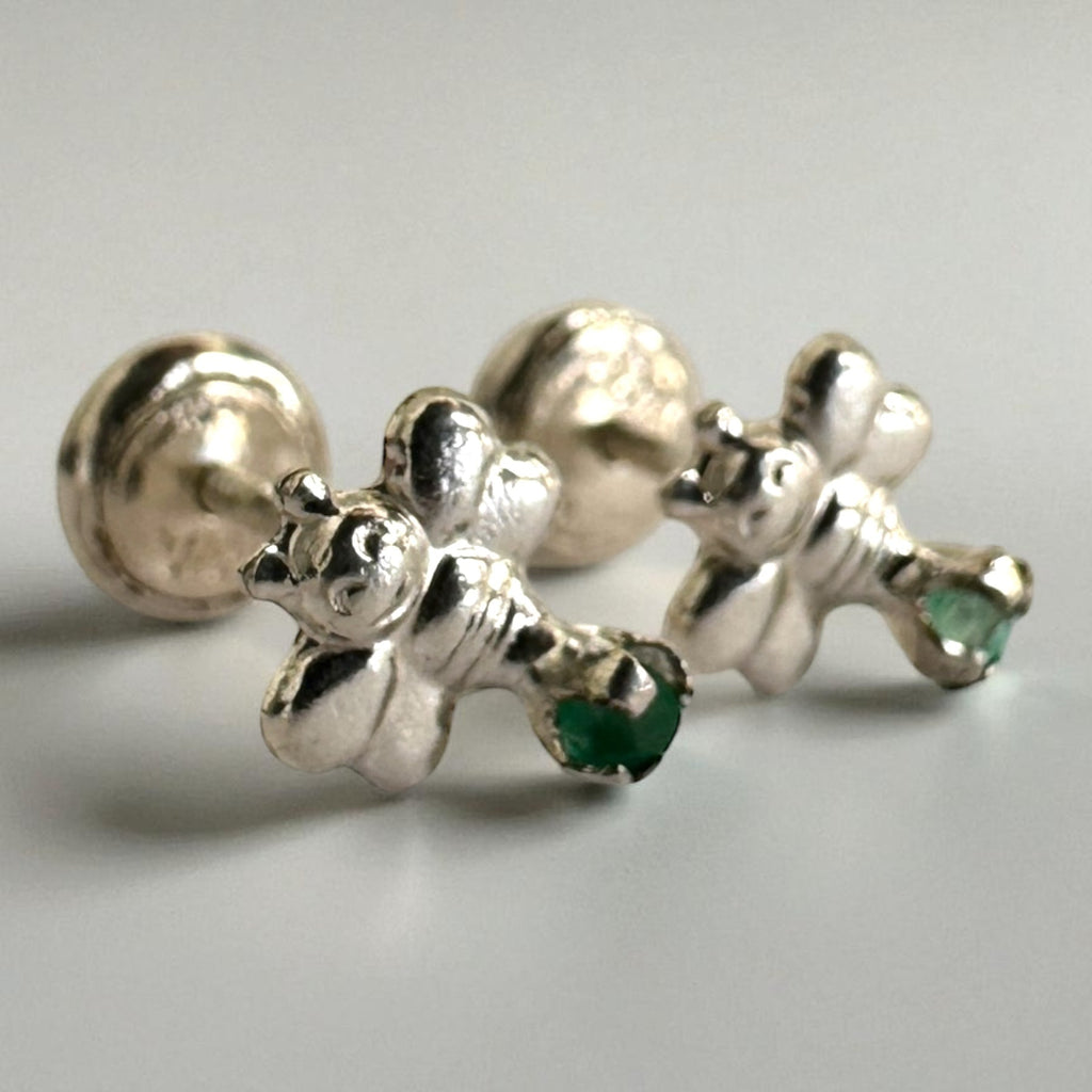 Aretes flor de abeja