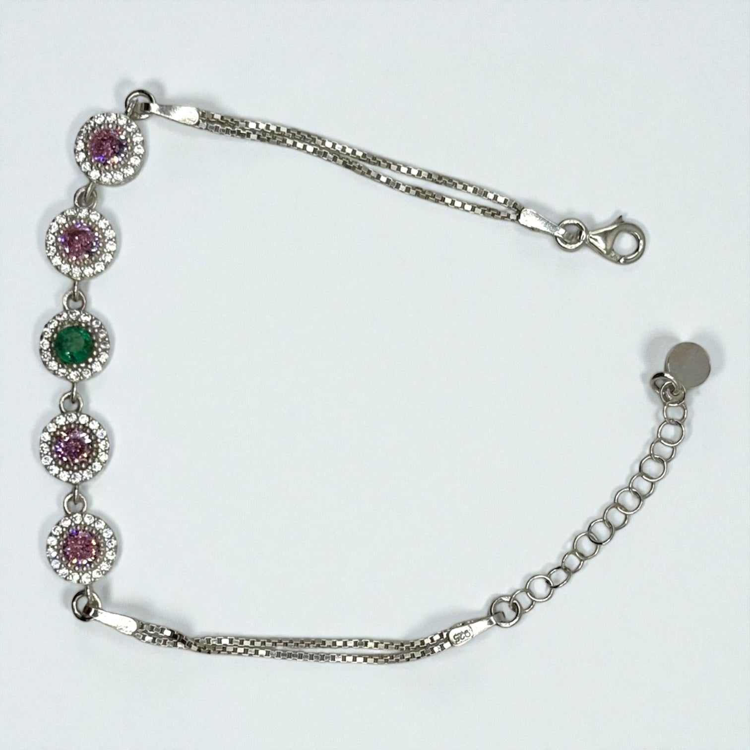 Pulsera jardín de brillos