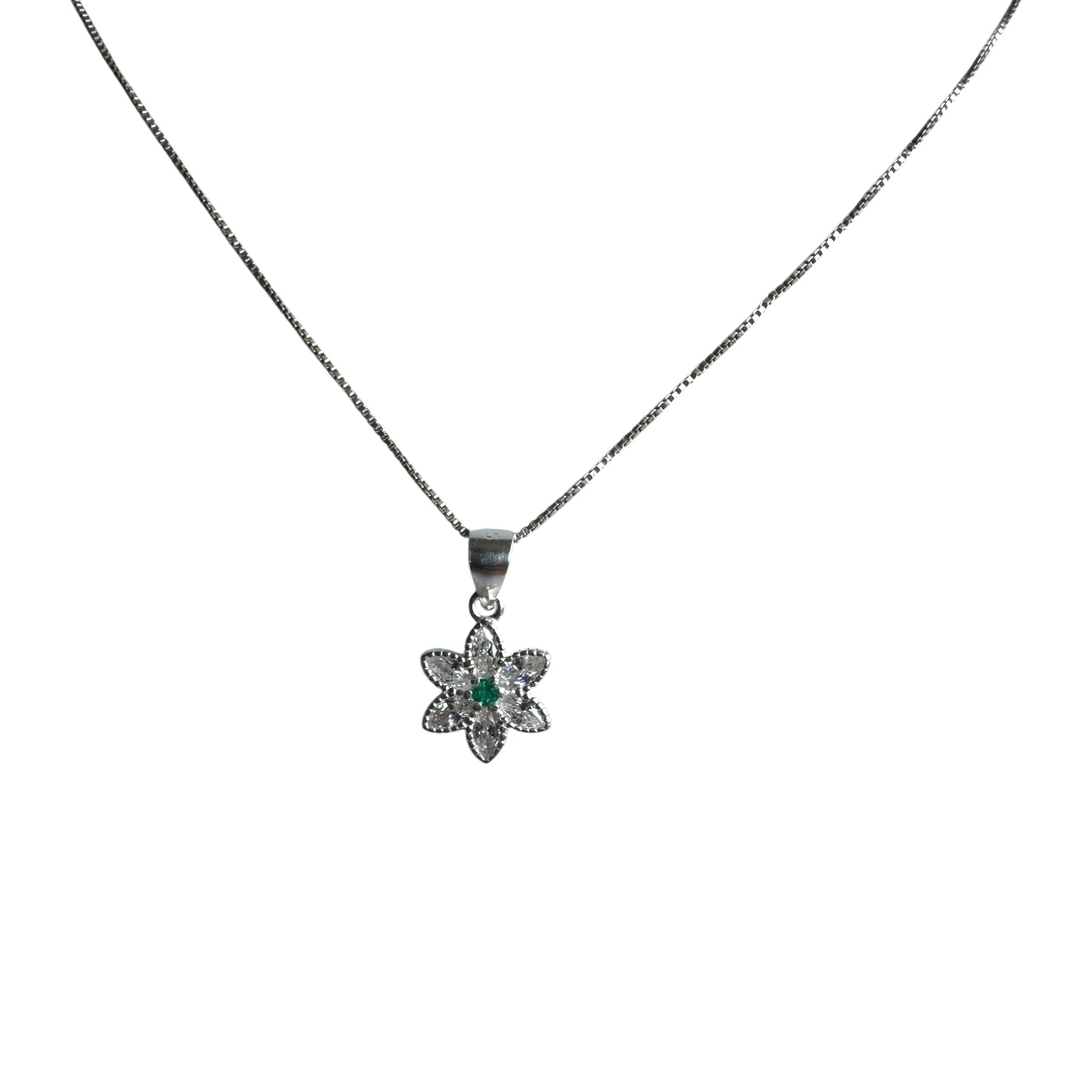 Cadena estrella verde