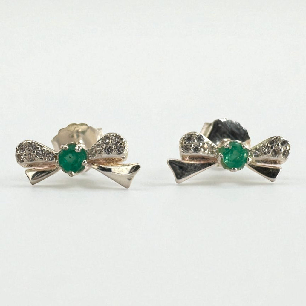 Aretes moñito de minnie