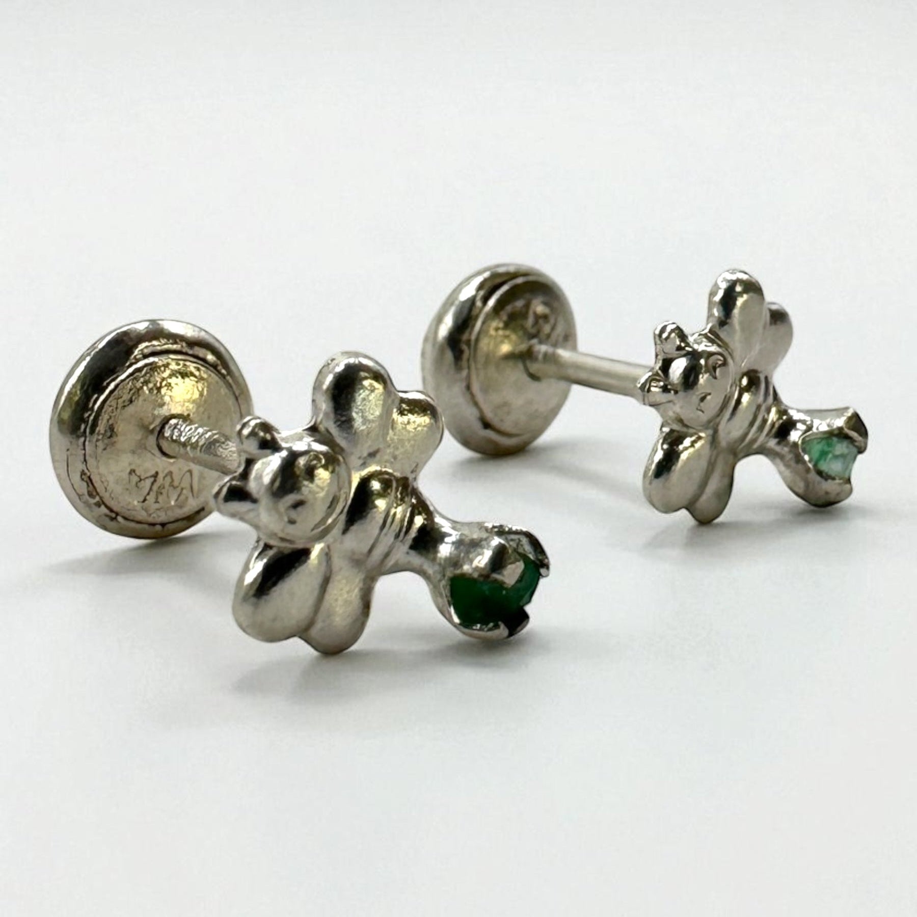 Aretes flor de abeja