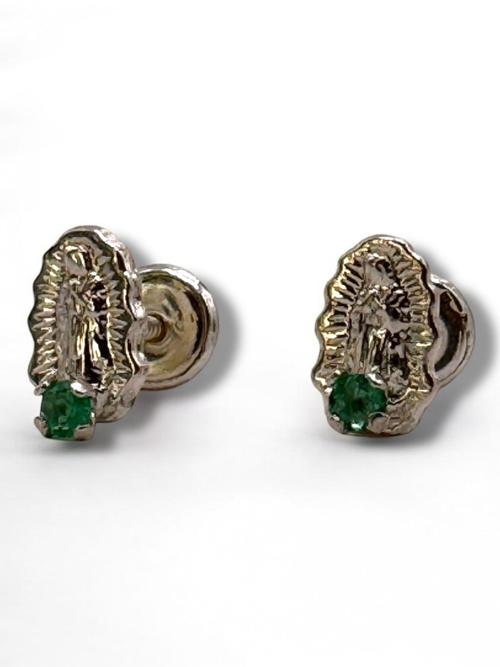 Aretes de la virgen de Guadalupe