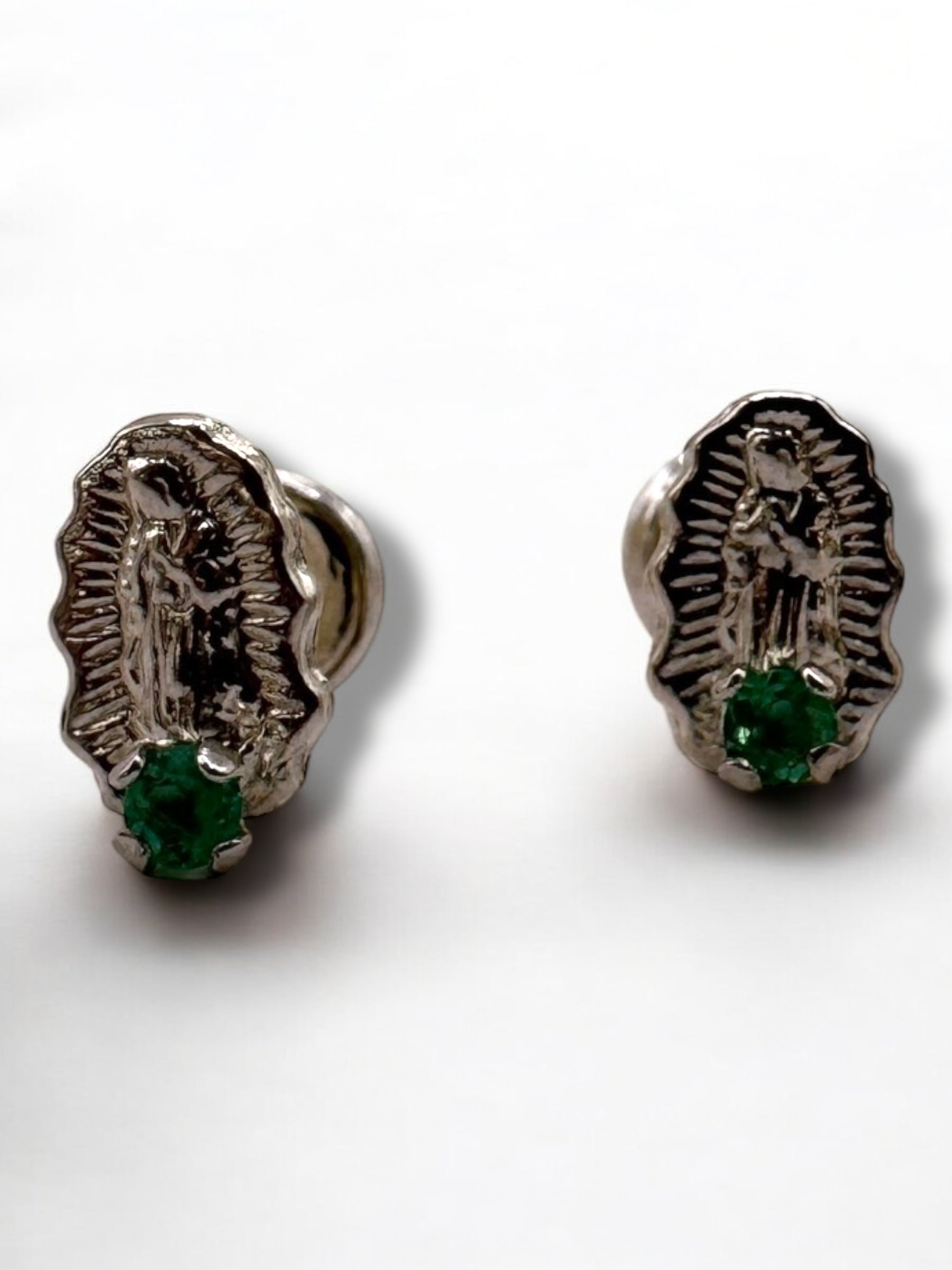 Aretes de la virgen de Guadalupe
