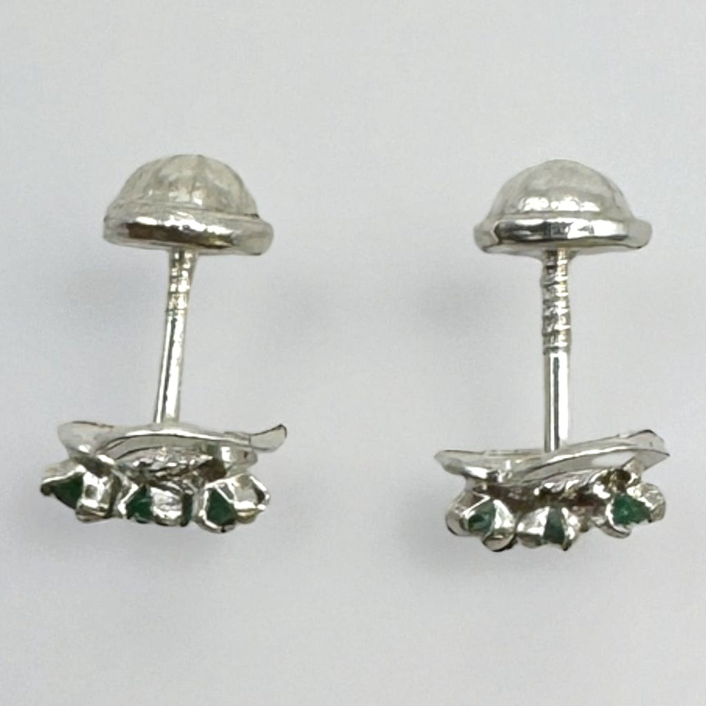 Aretes cometa de jade